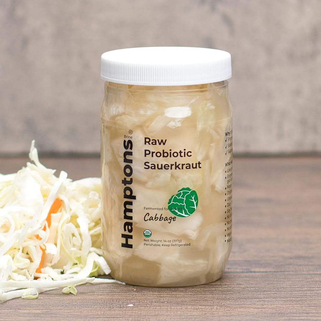 16 Oz Pack of 4 Organic Unpasteurized Sauerkraut H930