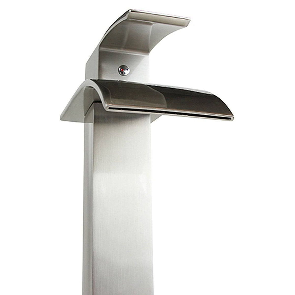 Polished Chrome Single Hole Vessel Sink Faucet J823115