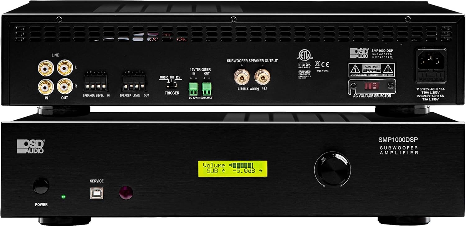 200W Max Digital Subwoofer Amplifier N89558