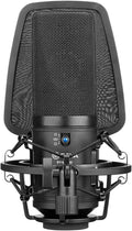 Large Diaphragm Multi-Pattern Studio Condenser Microphone with Shock Mount, Pop Filter, and XLR Cable M89248