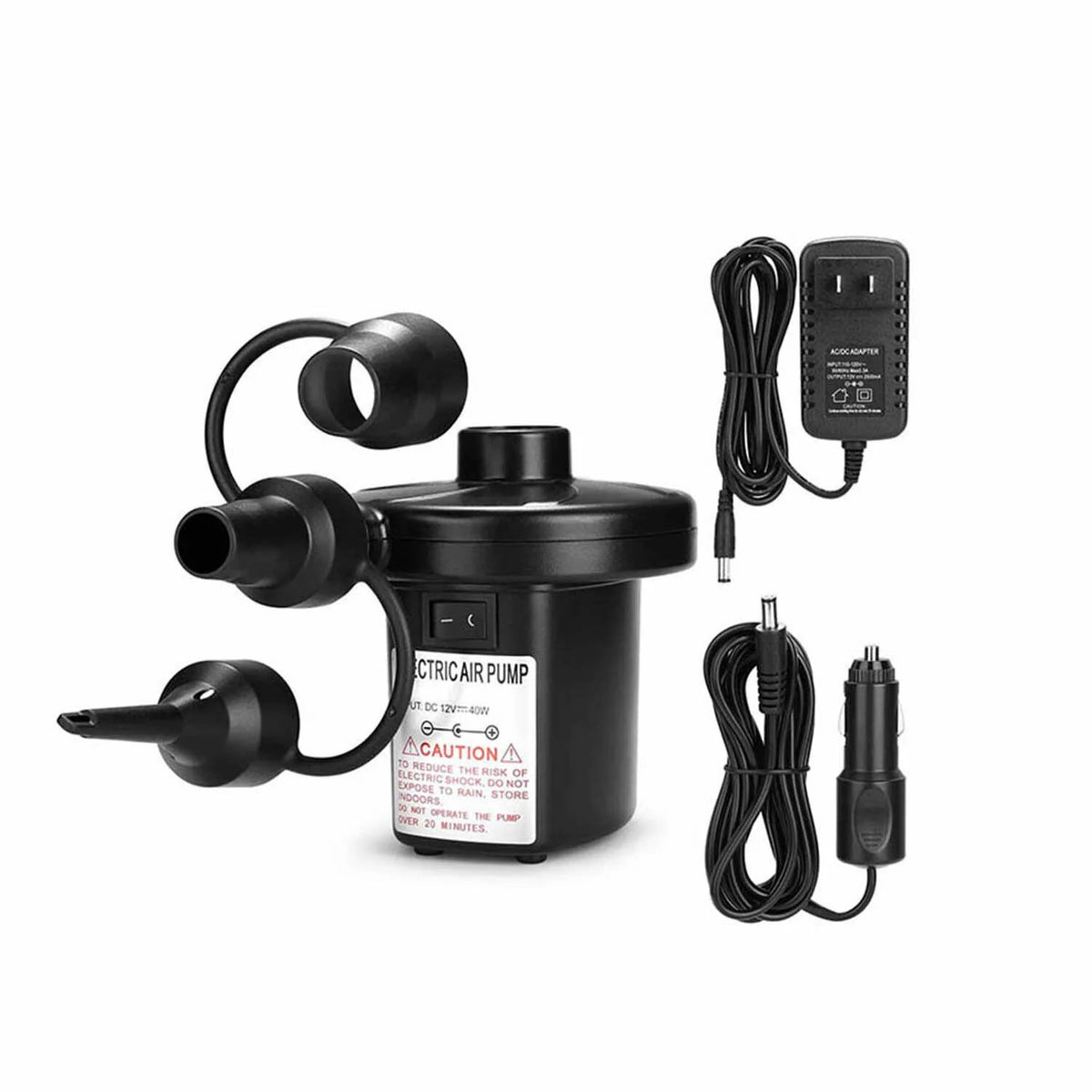 Electric Air Pump for Inflatable Camping Portable U920