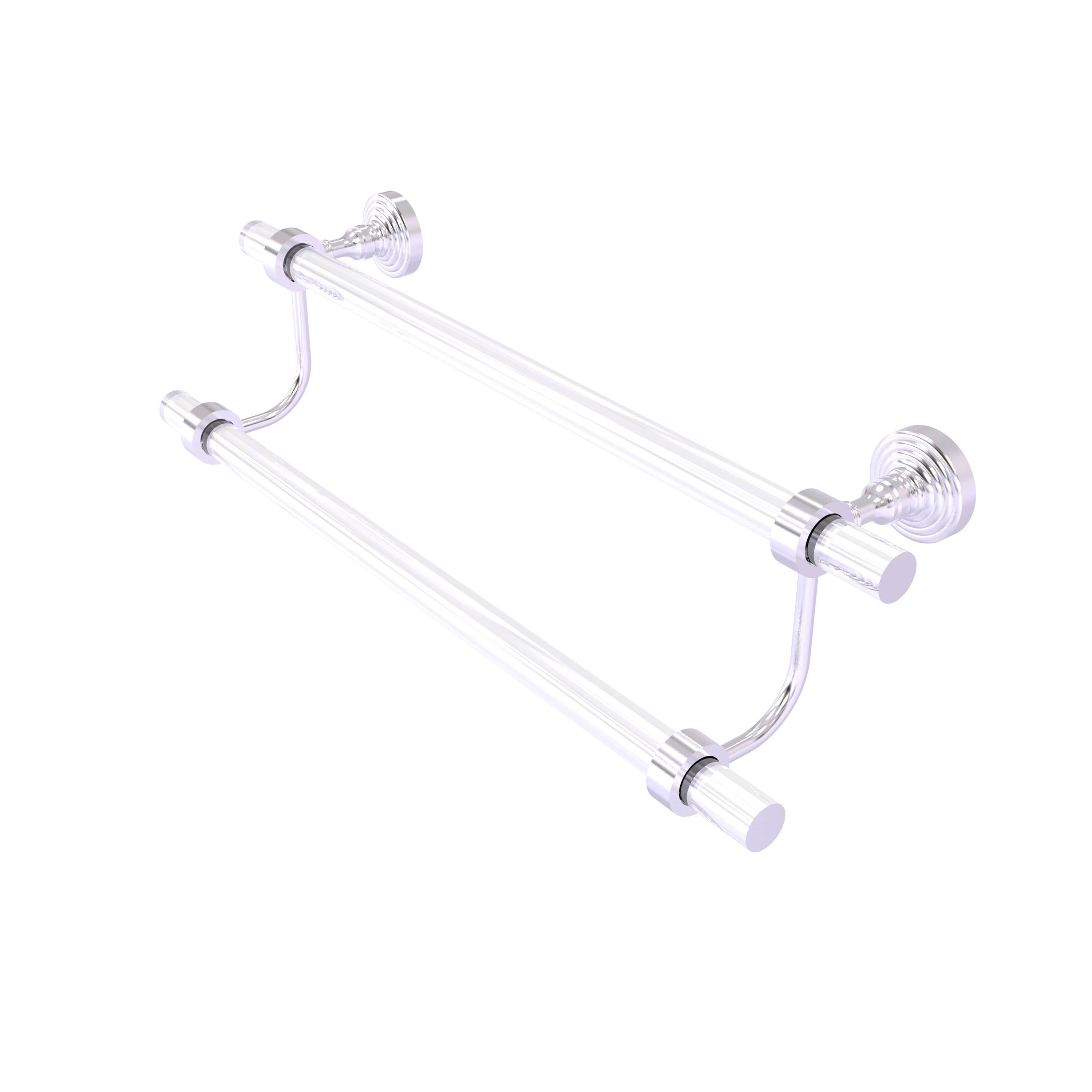 36 in Double Towel Bar Satin Chrome F594