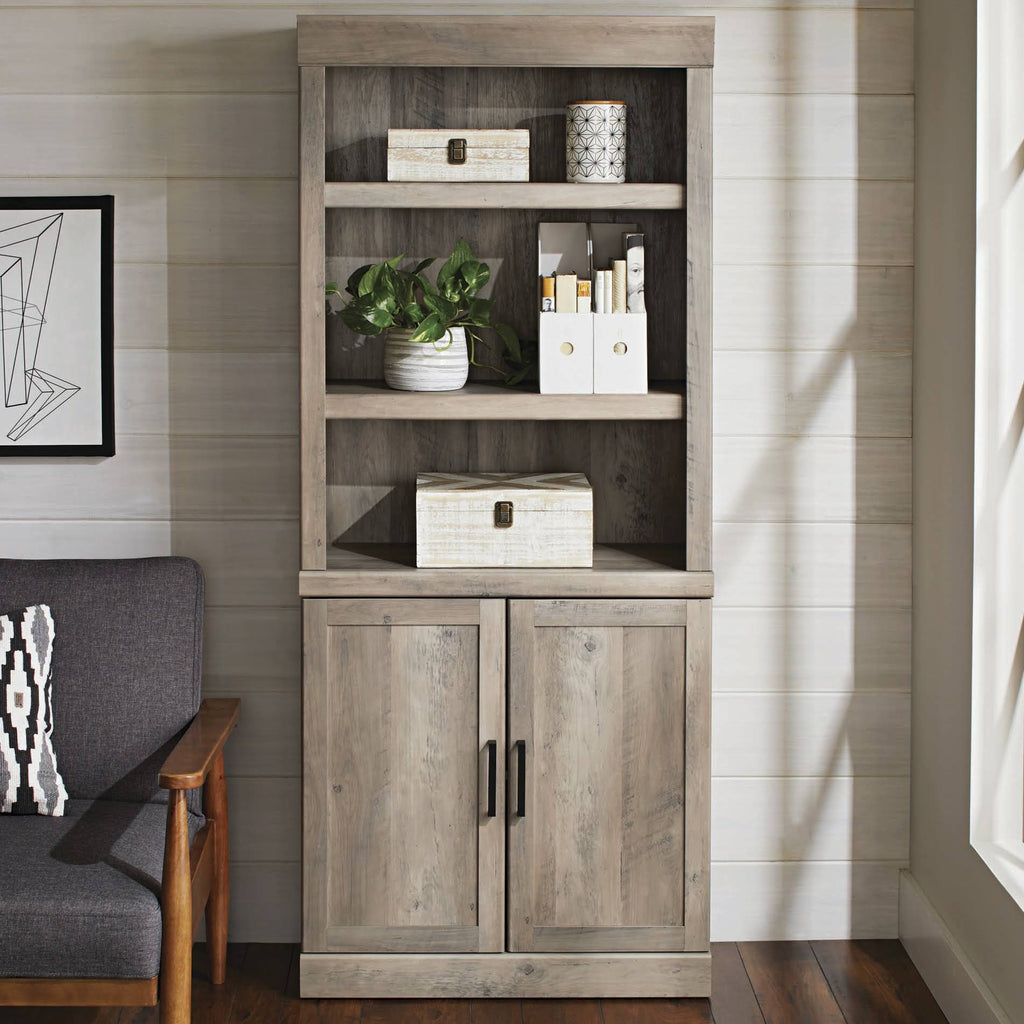 5 Shelf Bookcase with Doors K659822