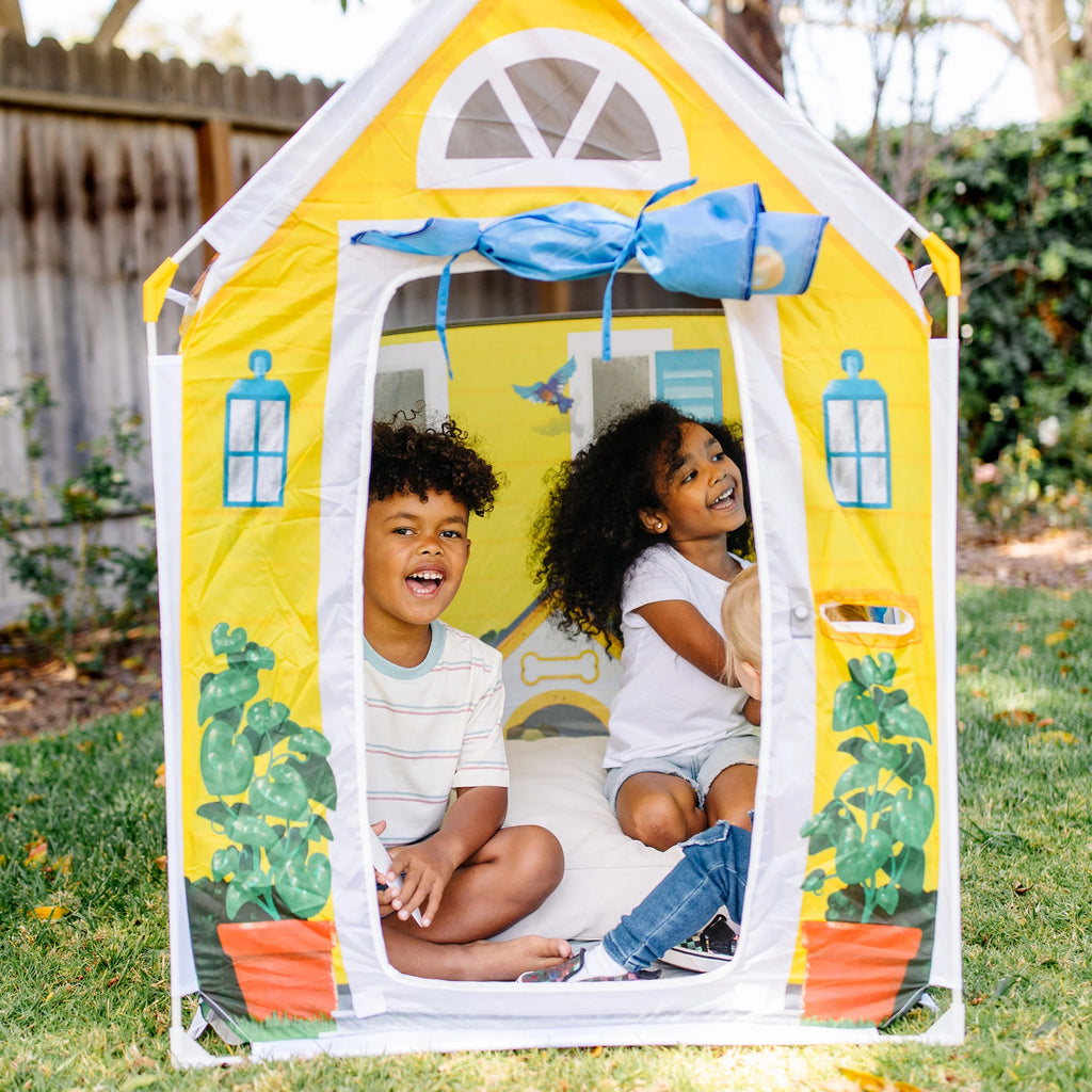 Fabric Play Tent and Storage Tote G6625