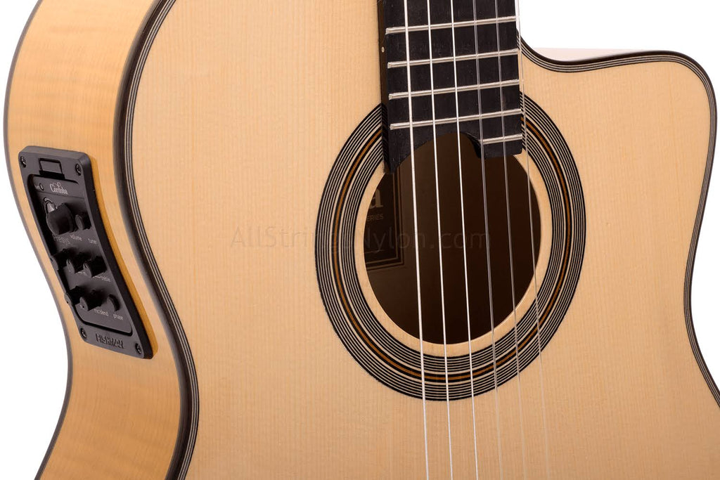 Maple Acoustic Electric Nylon String Classical Guitar B275