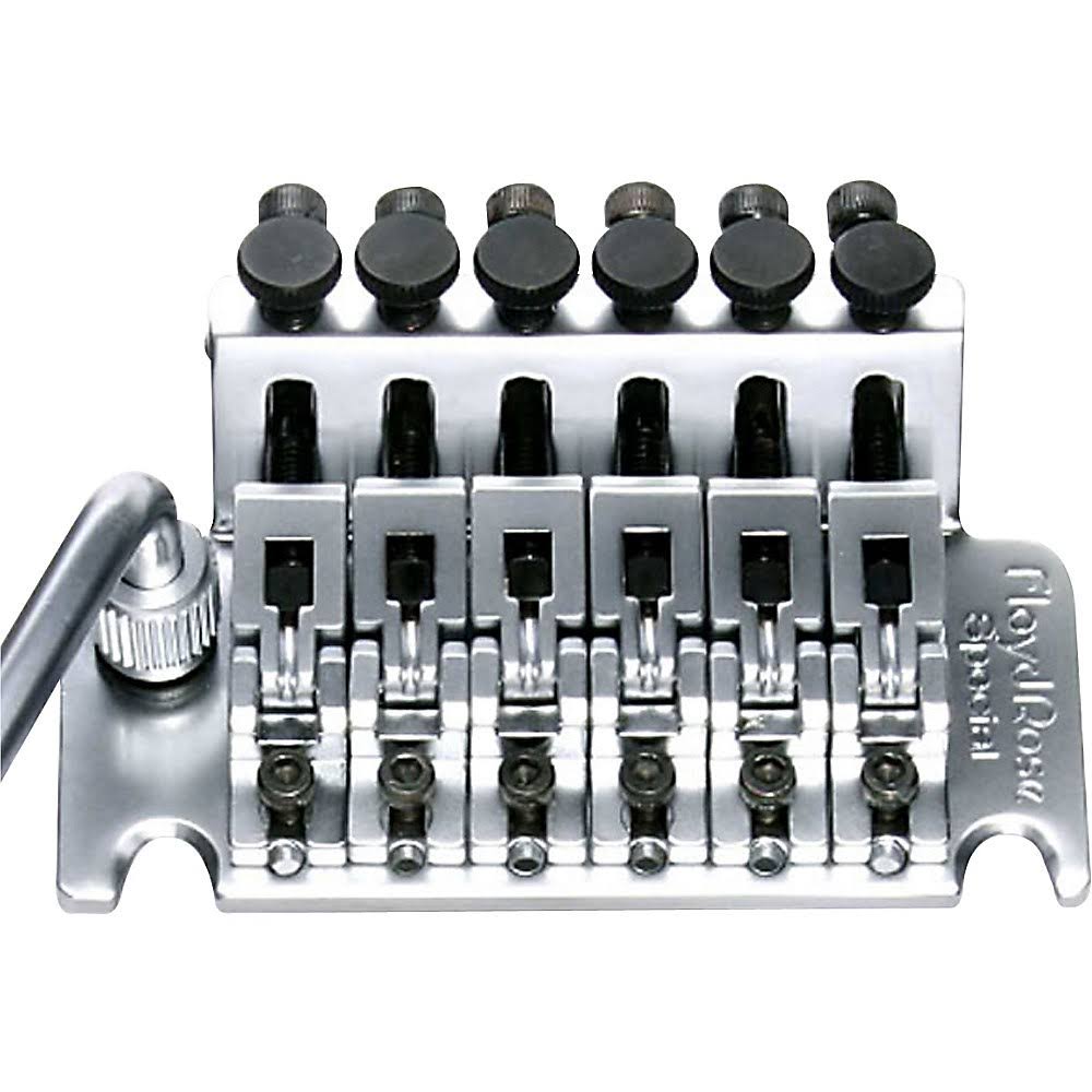 Satin Chrome Tremolo Bridge with R3 Nut T301