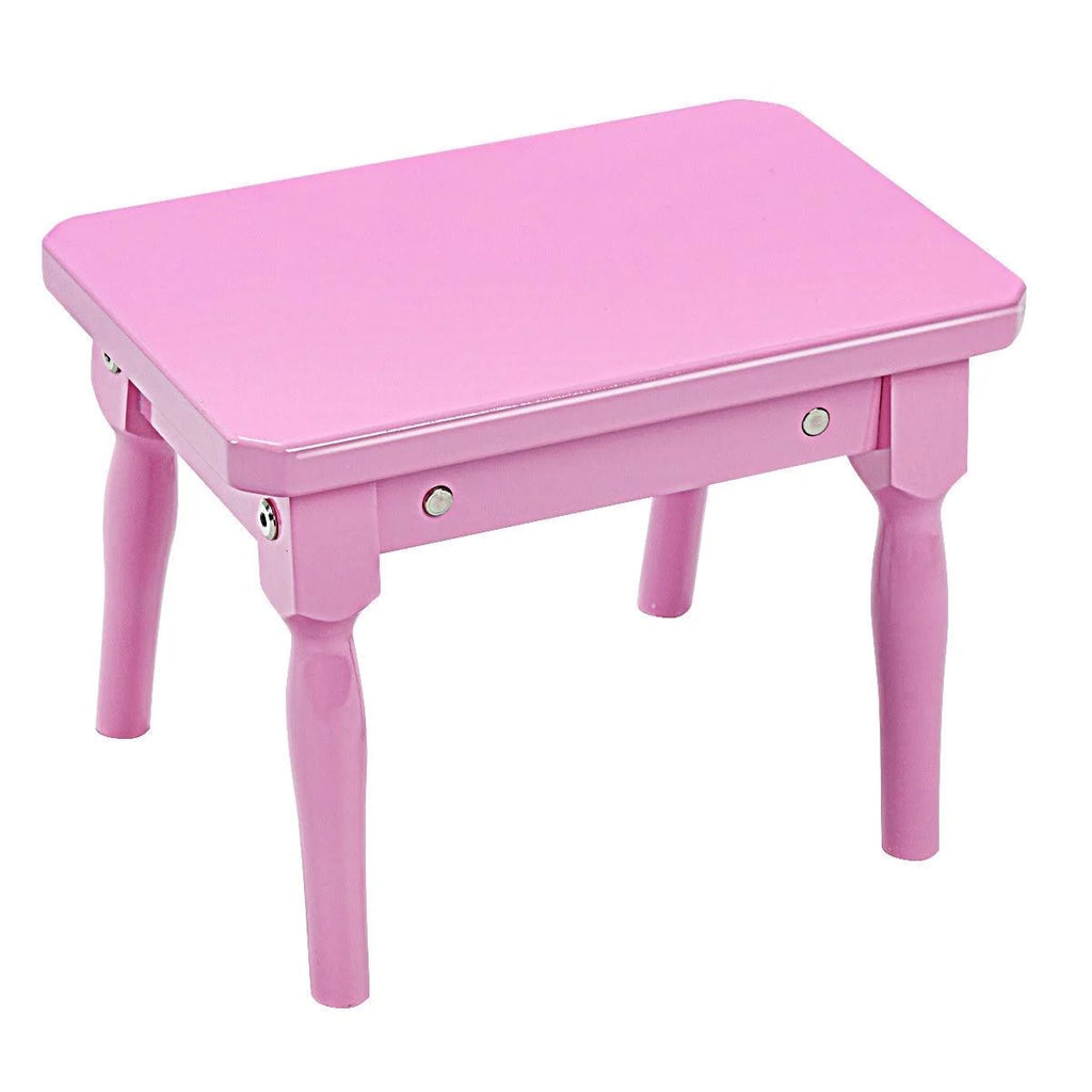 Pink Children Grand Piano with Bench Q95348