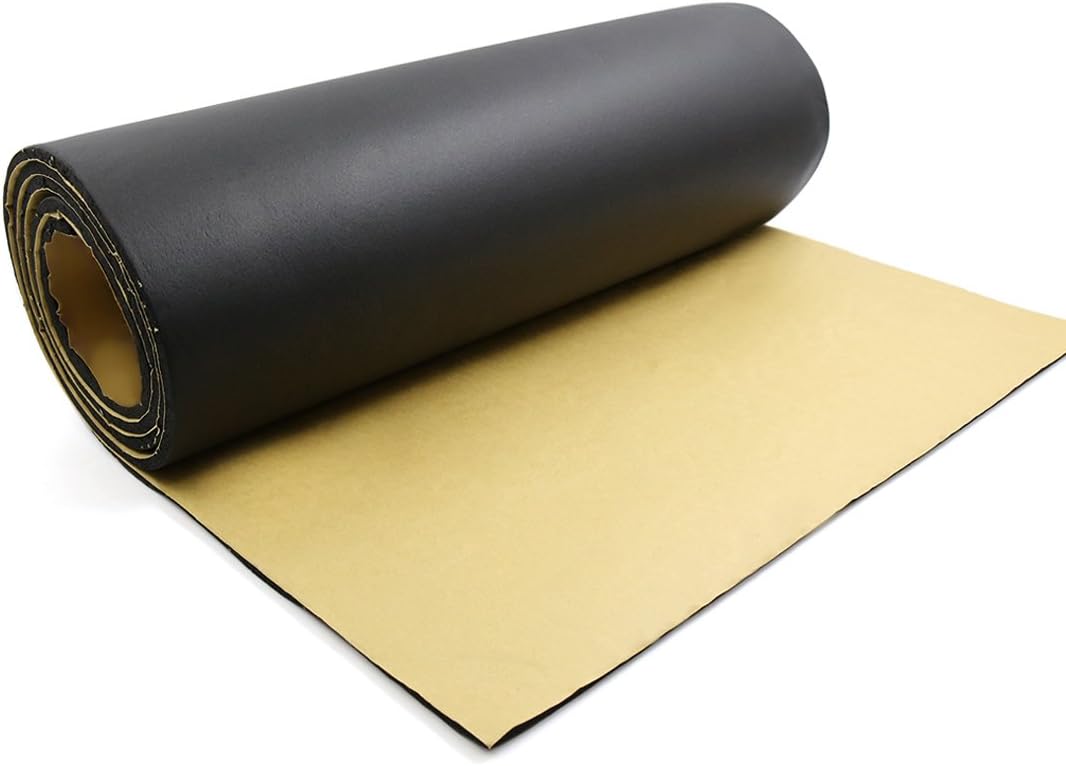 315mil 8mm 21.53sqft Sound Insulation Deadener Mat 79 x 40 Pack of 2 V4617