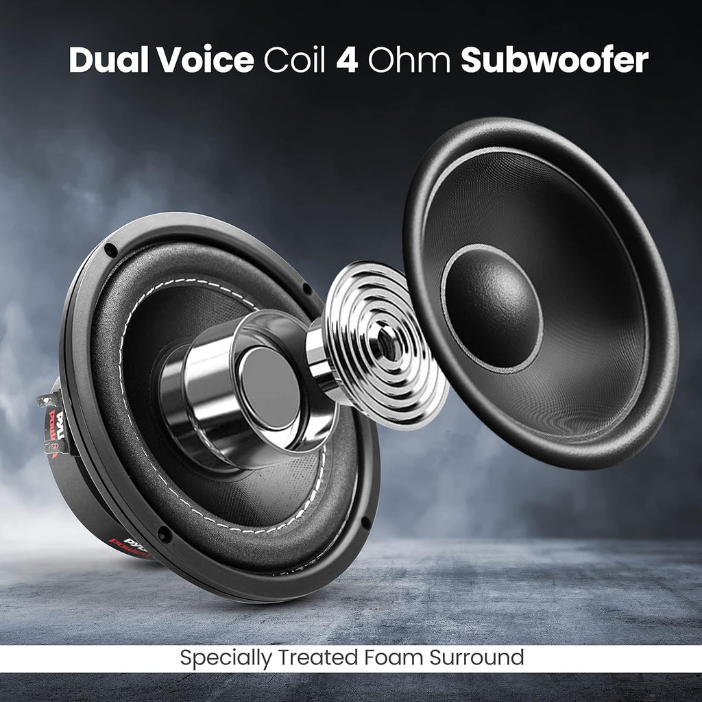 6.5 Dual Voice Coil 4 Ohm 600 Watt Car Subwoofer M991