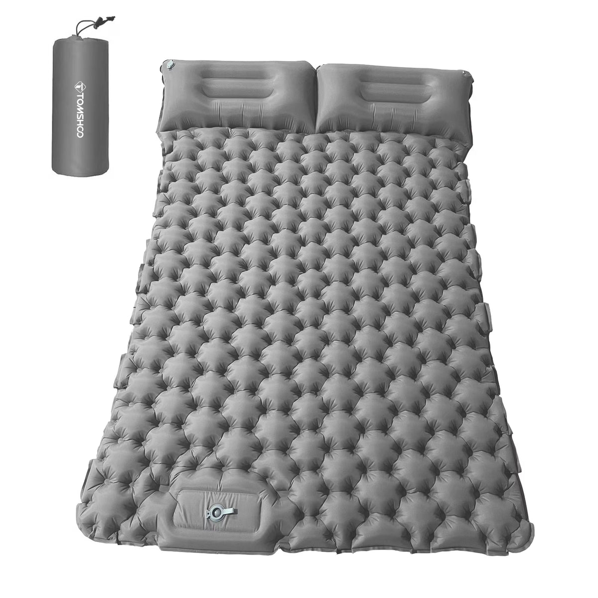 Backpacking Sleeping Pad with Air Pillow for 2 People Camping M3543