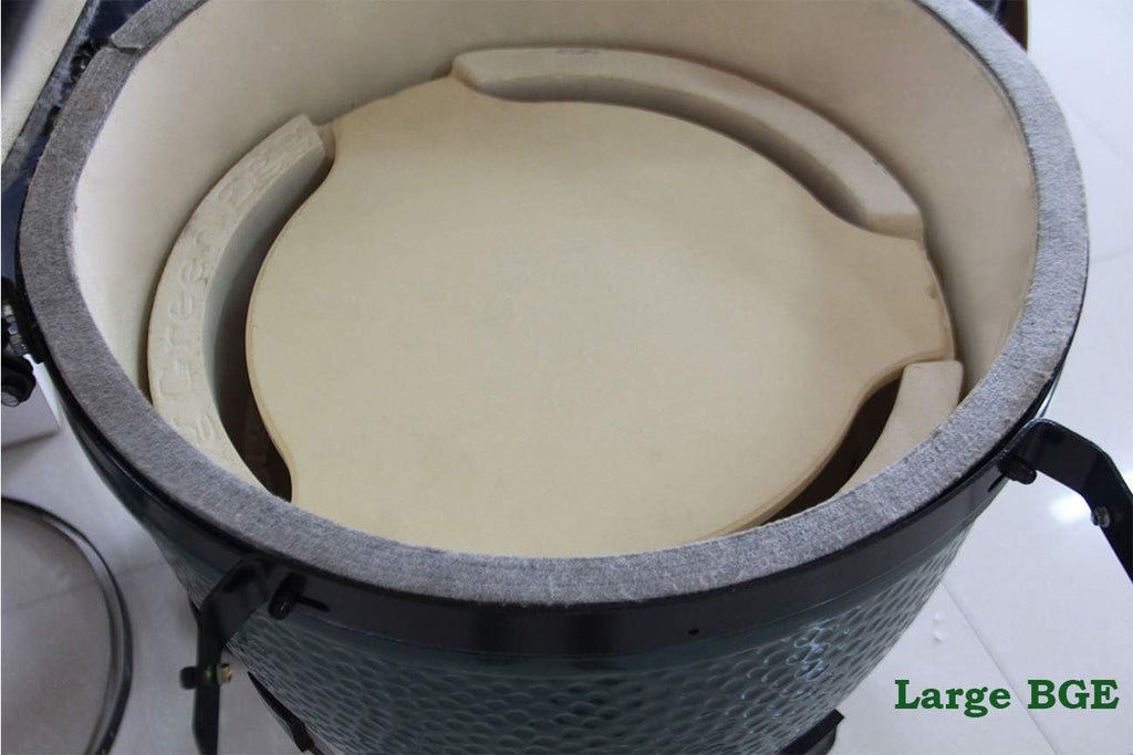 15 Round Ceramic Pizza Stone for Grill and Oven W599