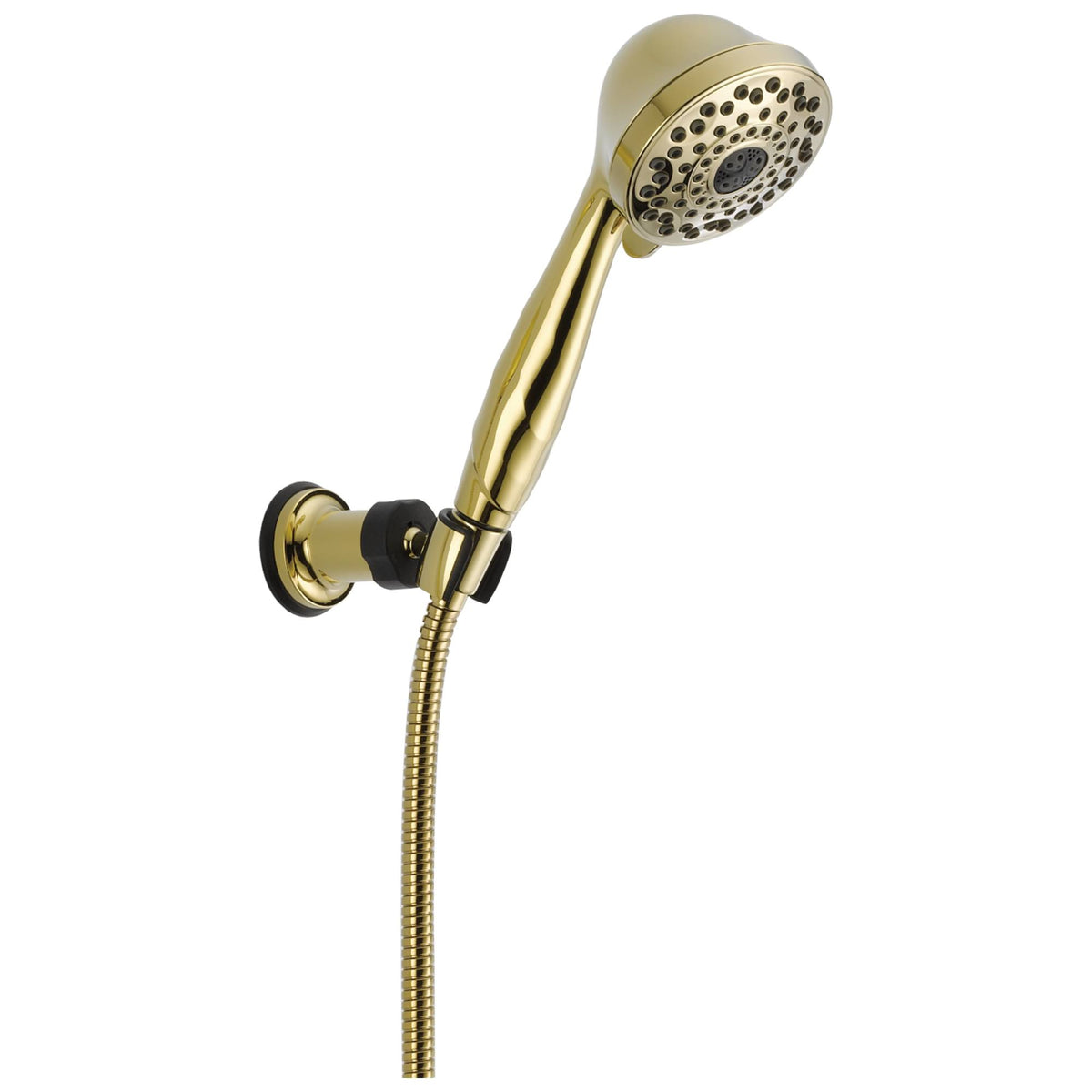 Polished Brass Adjustable Wall Mount Hand Shower Z284372