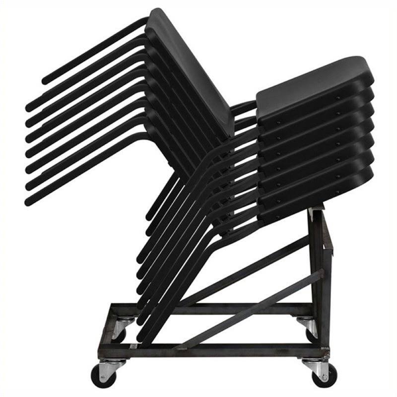 Black Stacking Chair K98649