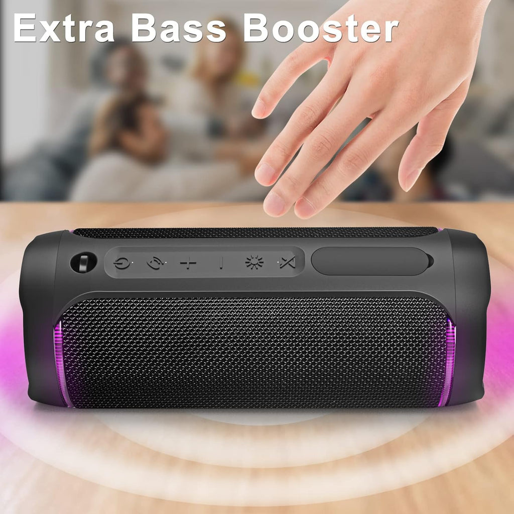 Portable Bluetooth Speaker 40 Watt - Black Z182371