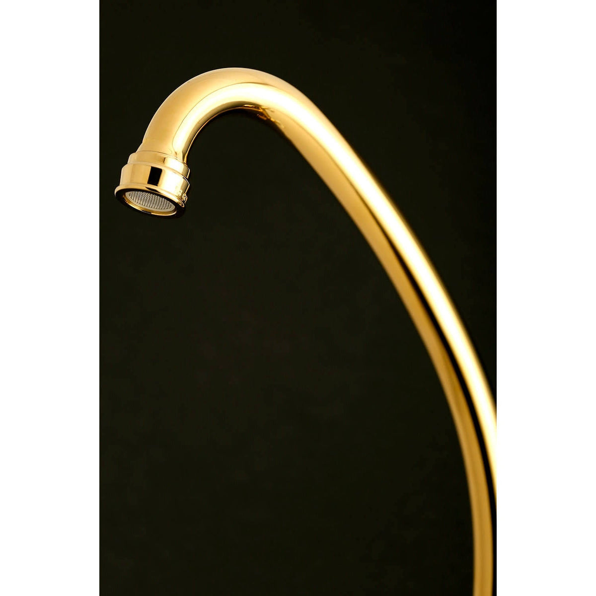 Polished Chrome 2-Handle Wall Mount Kitchen Faucet A80224