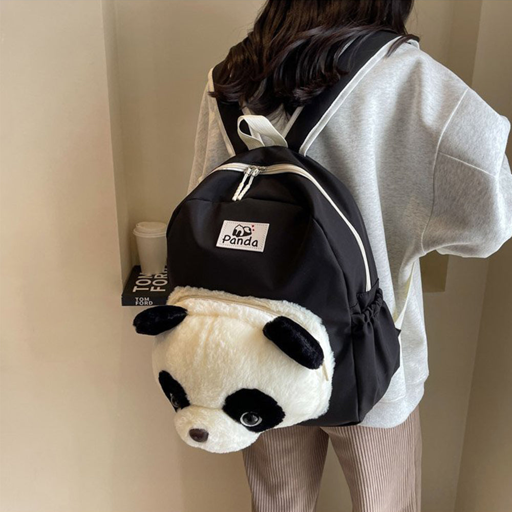 Oxford Cloth Panda Backpack School Bag I7234