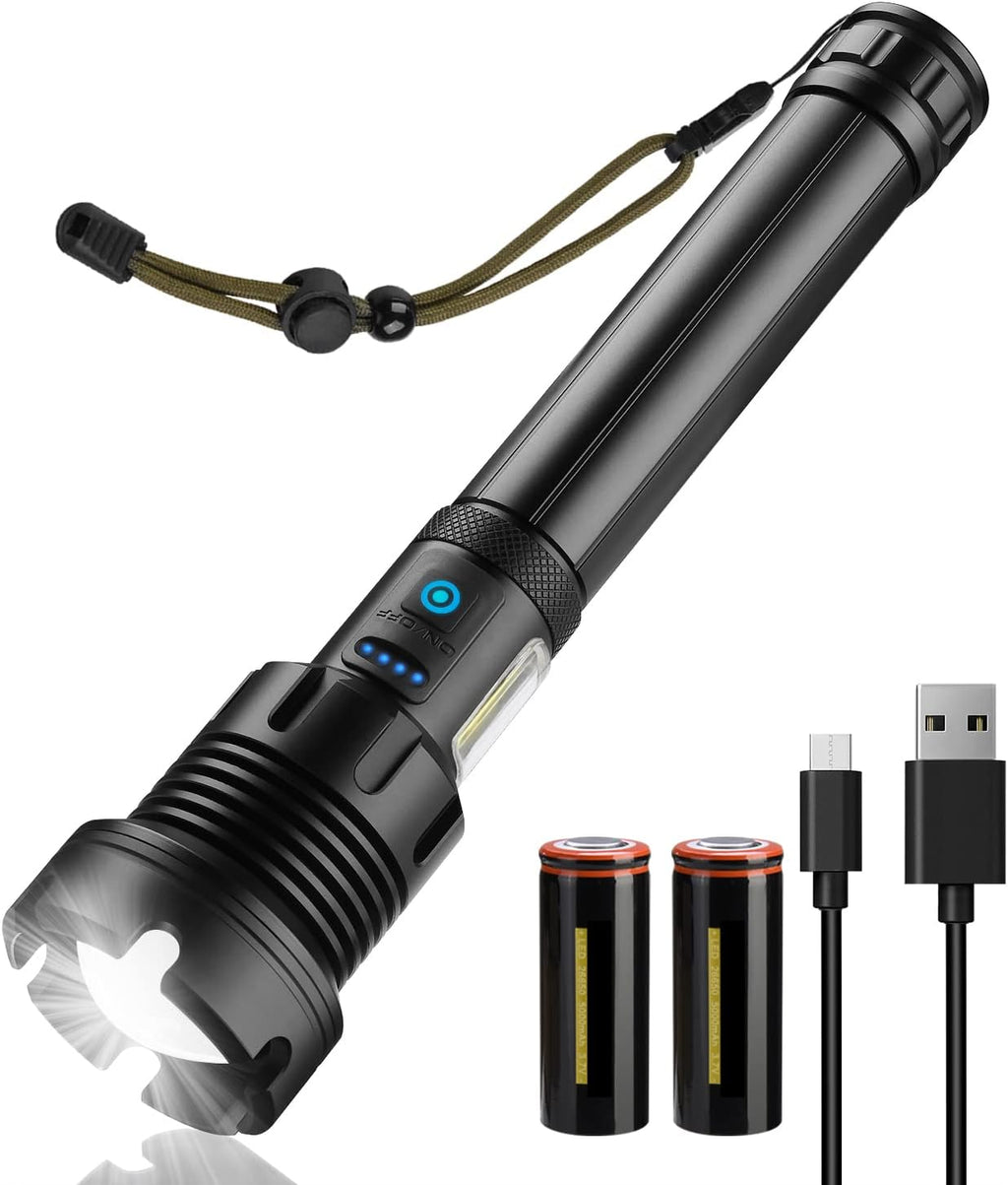 6000 Lumen Rechargeable LED Tactical Flashlight K7408