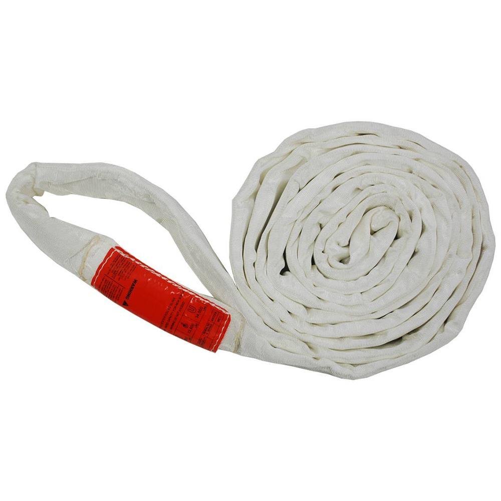 White 17000lbs Endless Round Sling G952