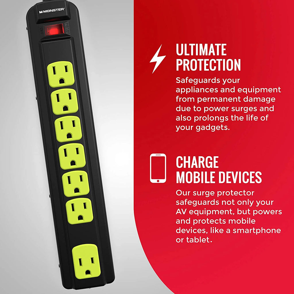 7 Plug-In Surge Protector Power Strip Z5008