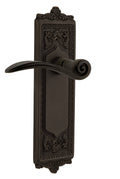 Swan Passage Door Lever Set with Egg and Dar Oil-Rubbed Bronze U37612