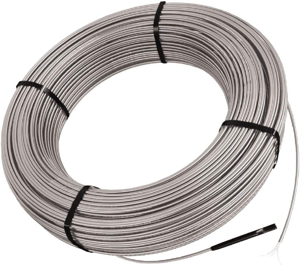 53 Square Feet Floor Heating Kit with Thermostat and Membrane F41132