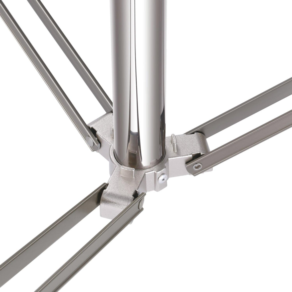Stainless Steel Light Stand 102 inches Heavy Duty with Universal Adapter X776277