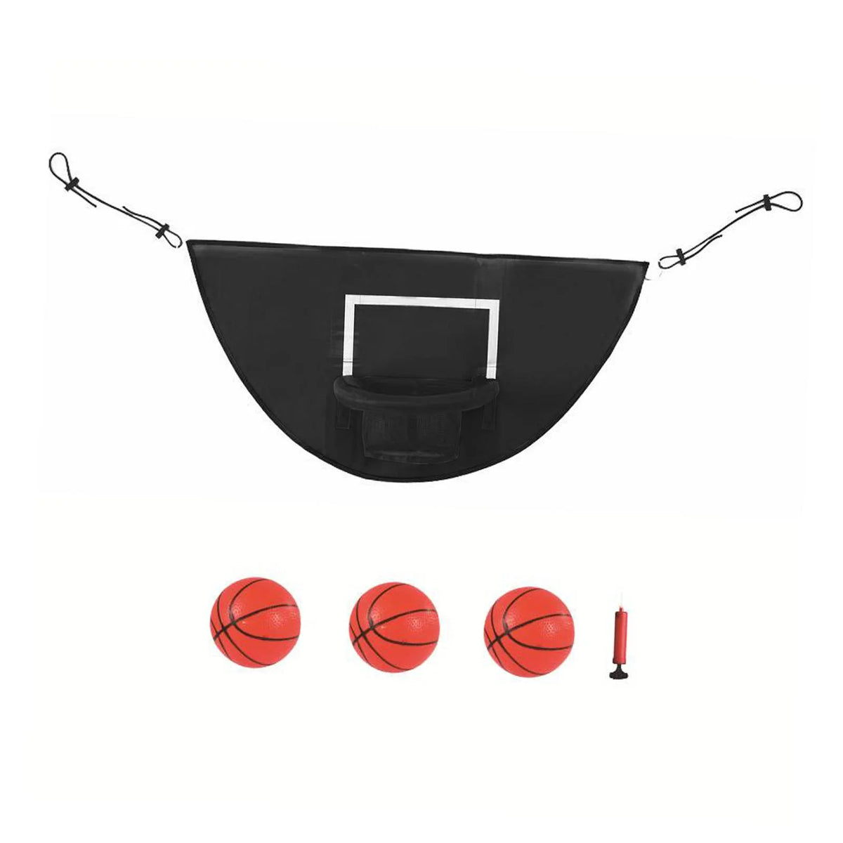 Mini Basketball Hoop for Trampoline with Enclosure Basketball Rack Sports Toys Lightweight Board Trampoline Accessories With Ball X366991