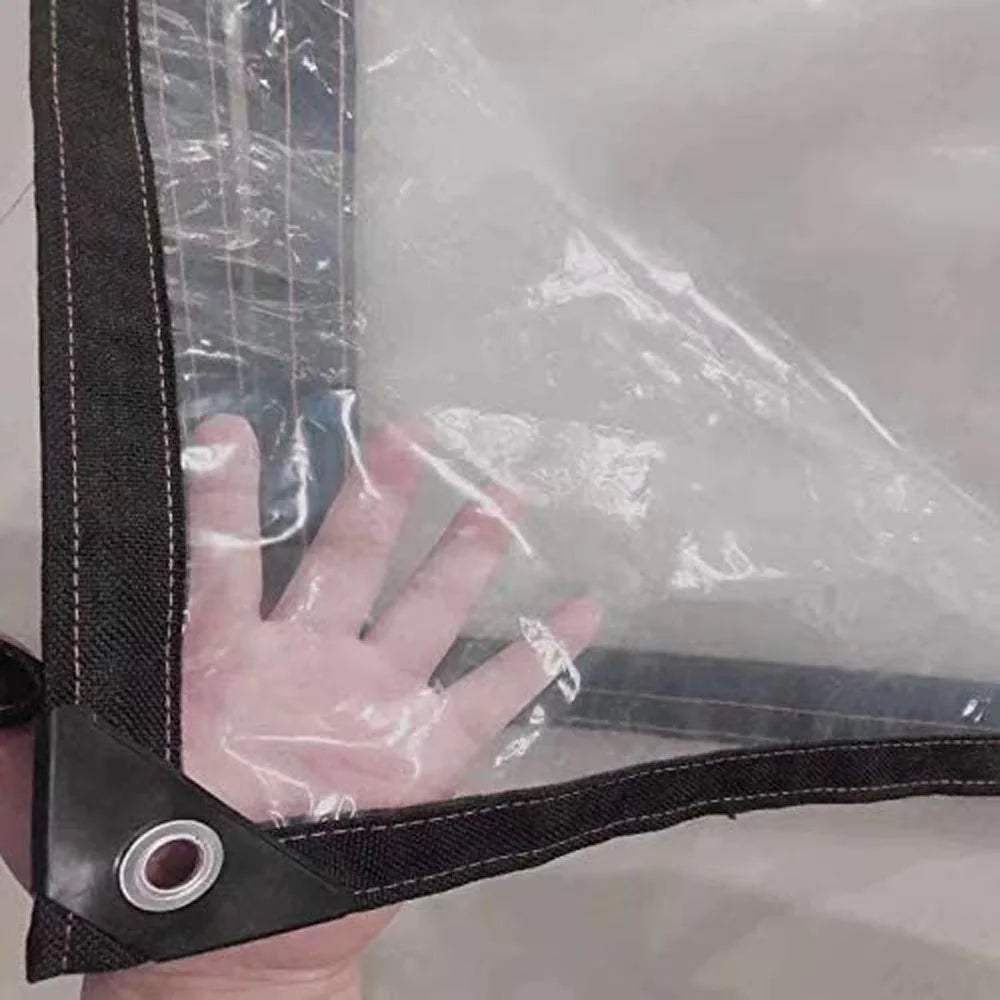 6 x 10 Waterproof Clear Tarp D26832