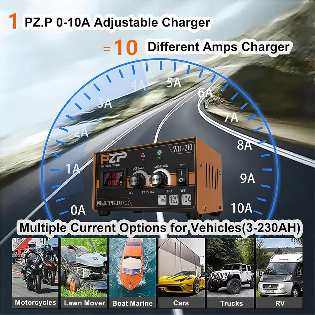 12v Automatic Battery Charger Maintainer W800