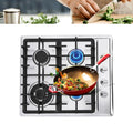 Stainless Steel 4-Burner Built-In Gas Cooktop J246828