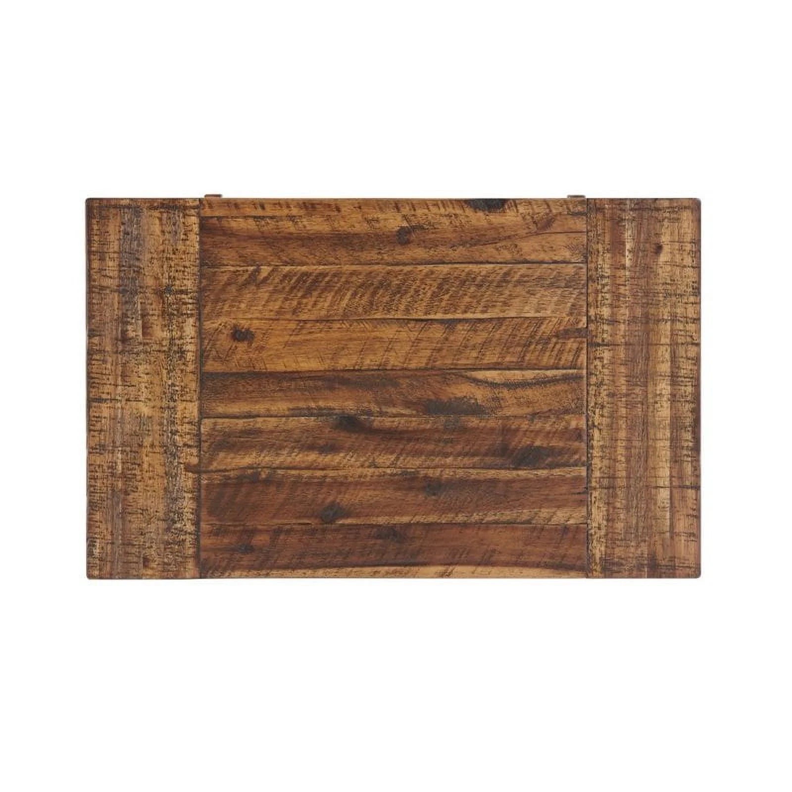 Industrial Wood End Table O53240