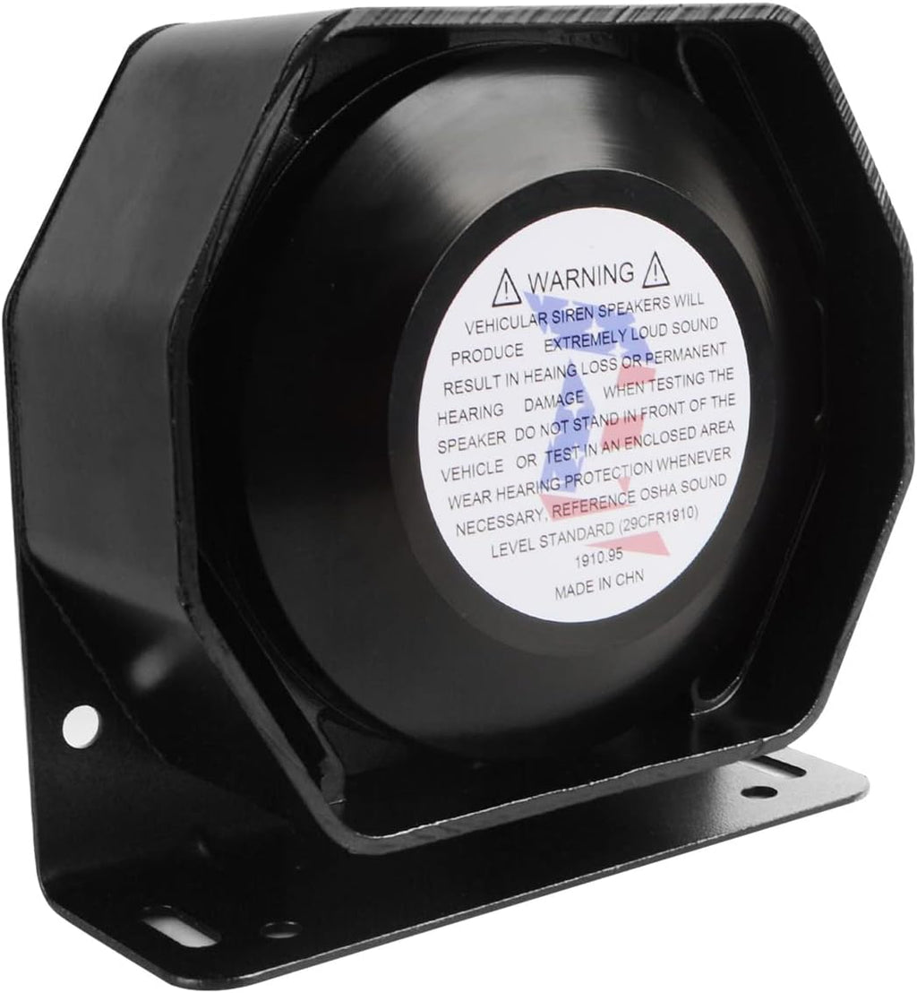 Car Siren Speaker with Handheld Microphone, 200W 9 Tones, Pack of 2 I863