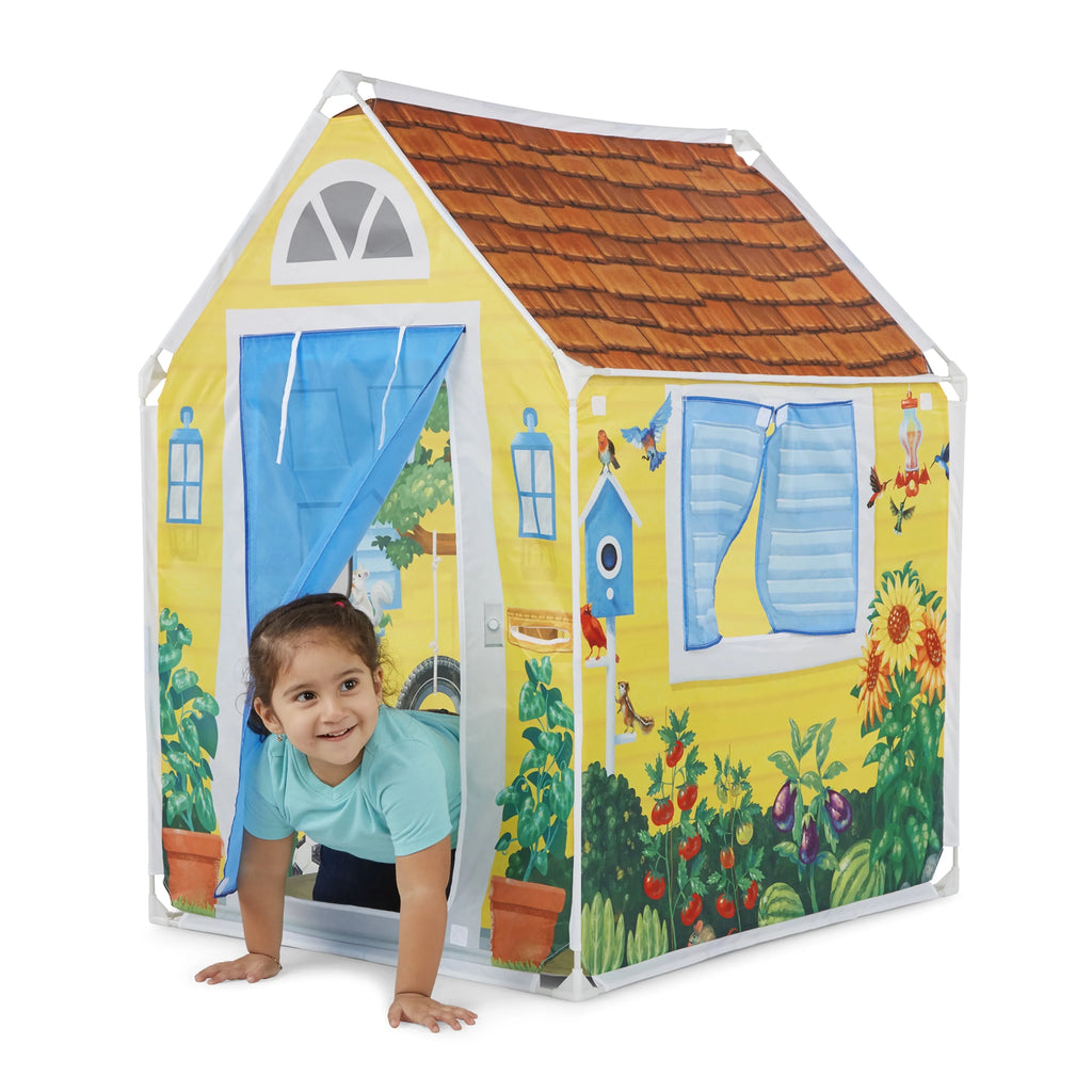 Fabric Play Tent and Storage Tote G6625