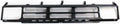 Painted Black Composite Grille Assembly for Nissan D21 1988 1989 J994303