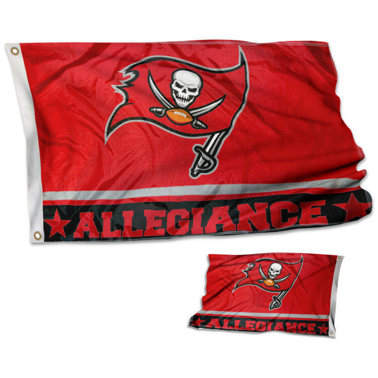 Tampa Bay Buccaneers Double Sided Flag H311