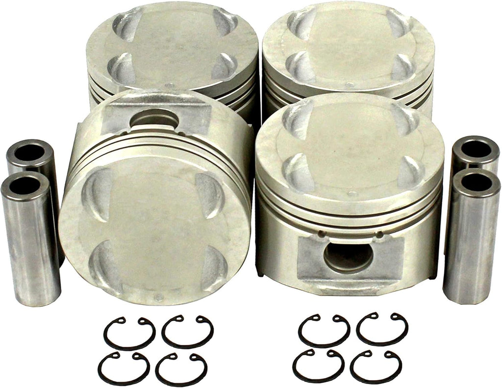 Piston Set 1.6L DOHC L4 16V 1597cc Y77045