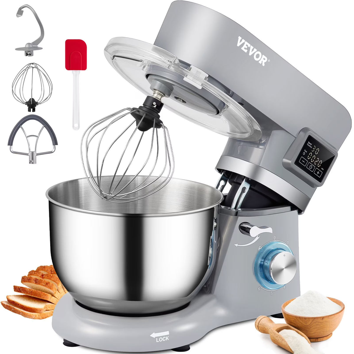6.2 qt Stand Mixer with Stainless Steel Bowl K464