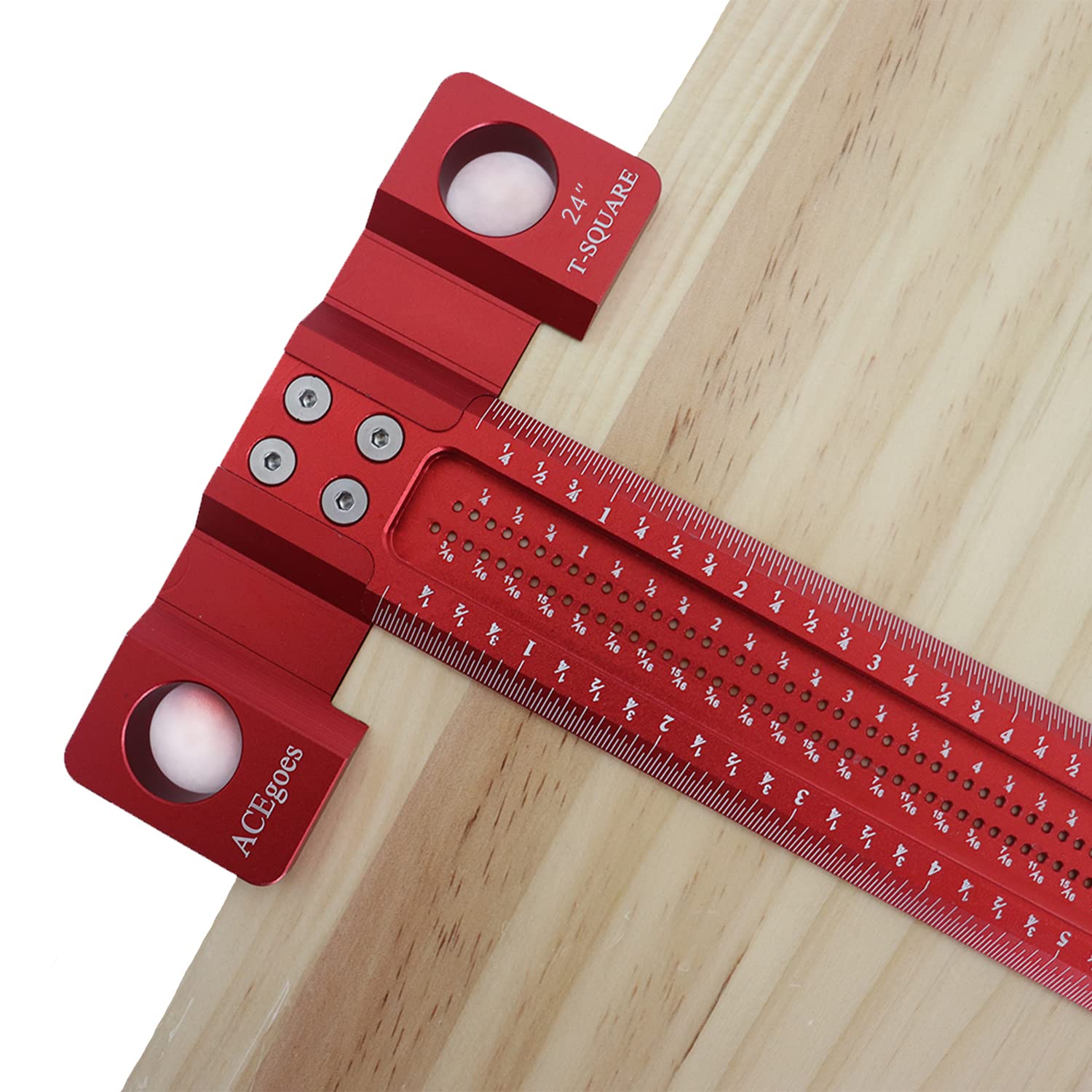 Woodworking Scriber T-Square Ruler 24in E697
