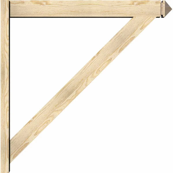 Douglas Fir Traditional Rough Sawn Arts and Crafts Outlooker R155