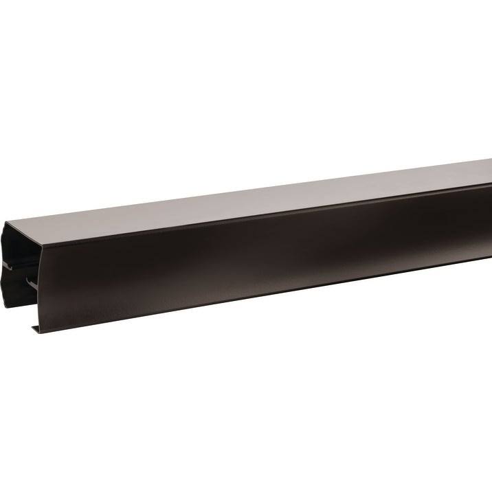 Bronze Sliding Semi Frameless Shower Door O603