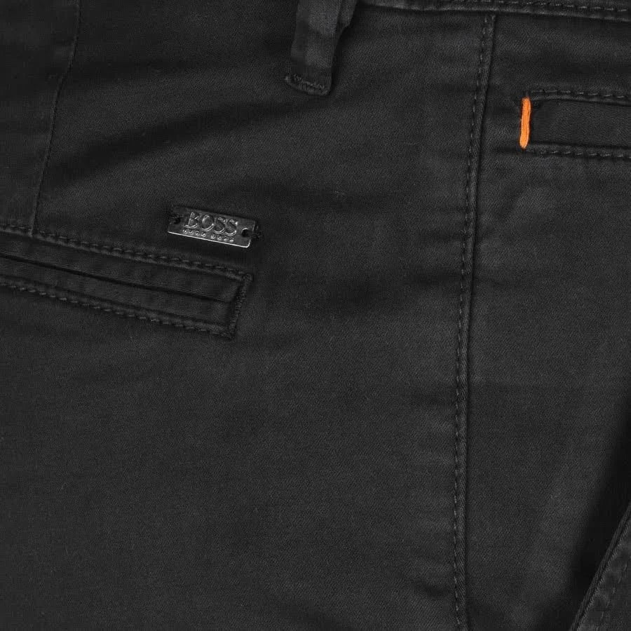 Black Slim Chinos T4607