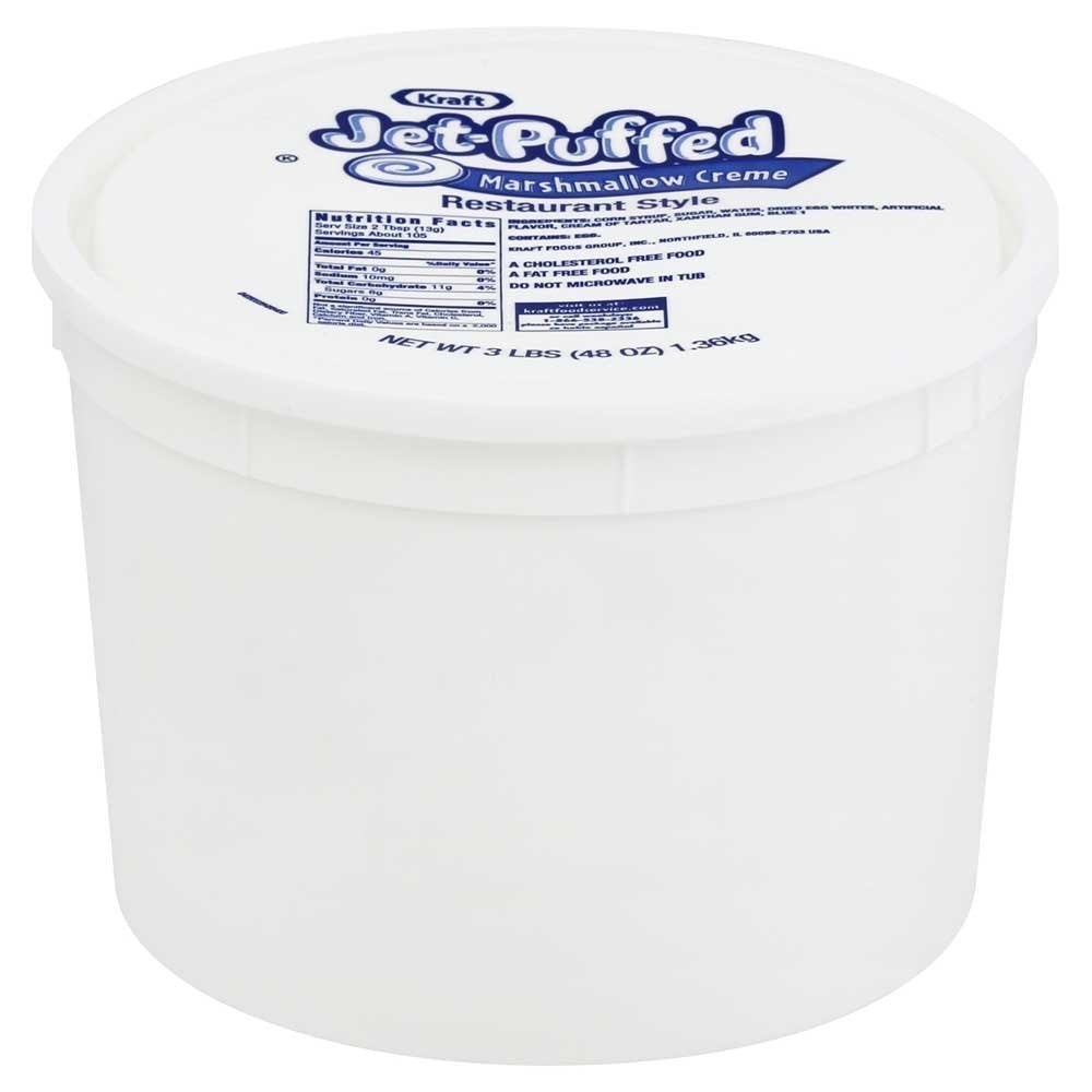 6 PACKS Jet-Puffed Marshmallow Creme 48 Ounce Z350