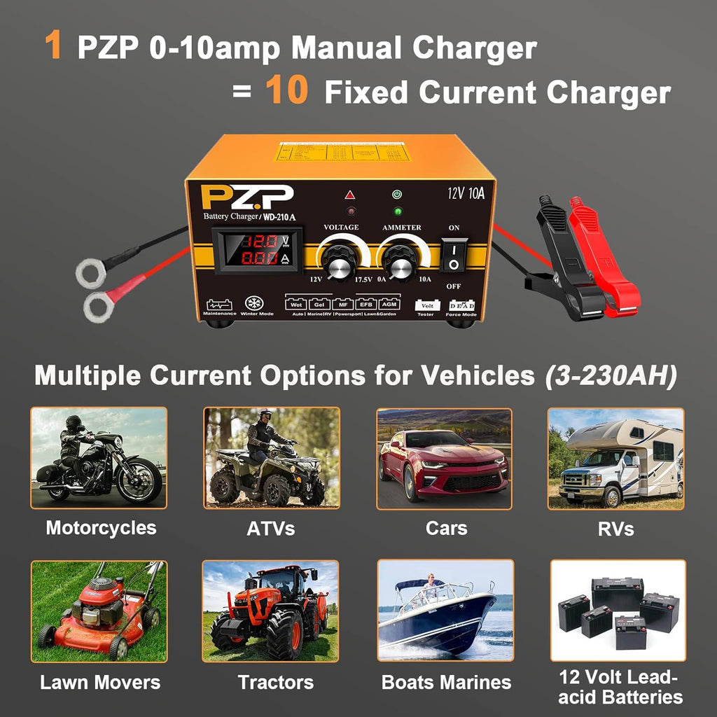 12v Automatic Battery Charger Maintainer W800