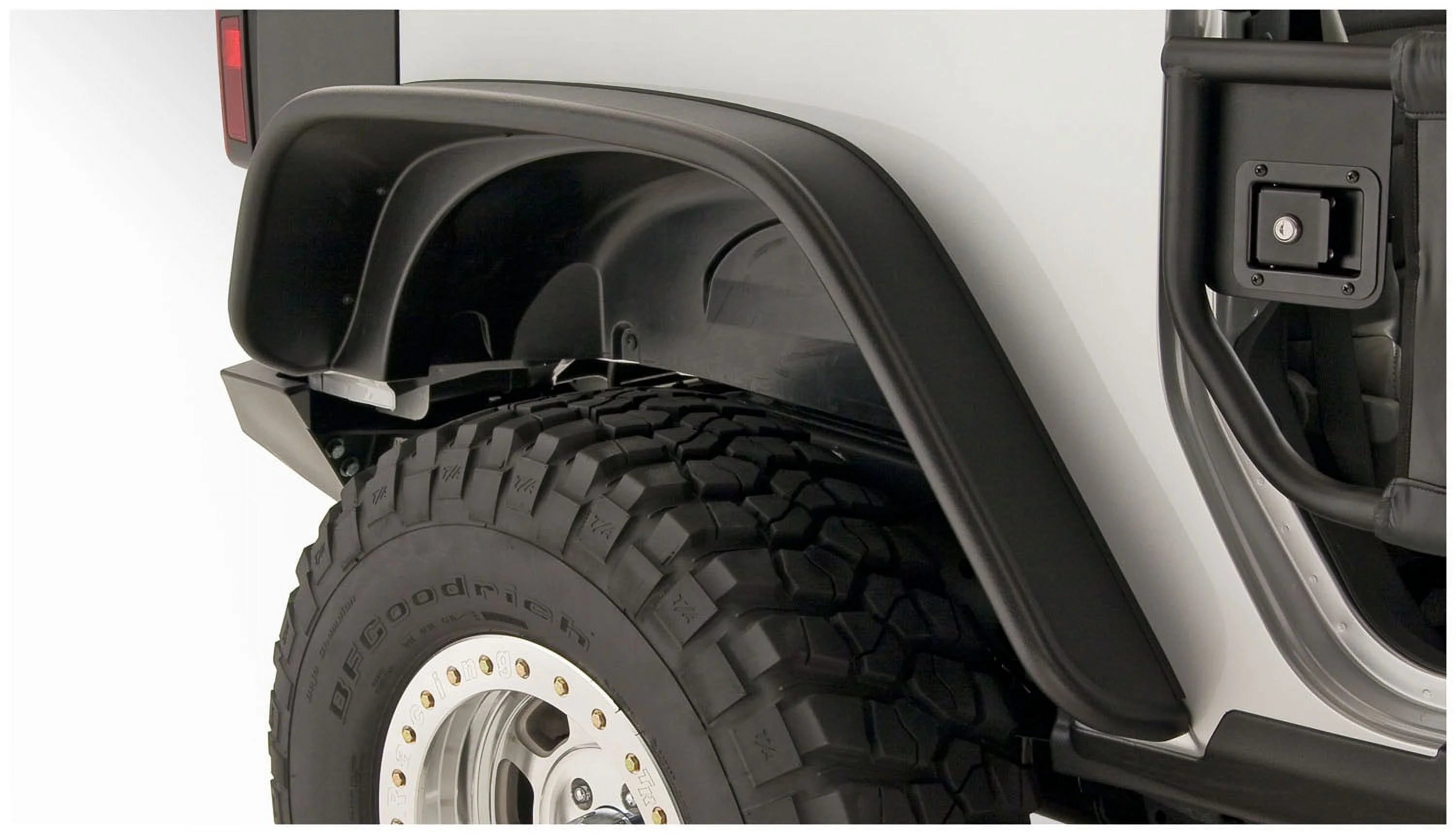 Black Textured Finish 4-Piece Fender Flare Set Y266