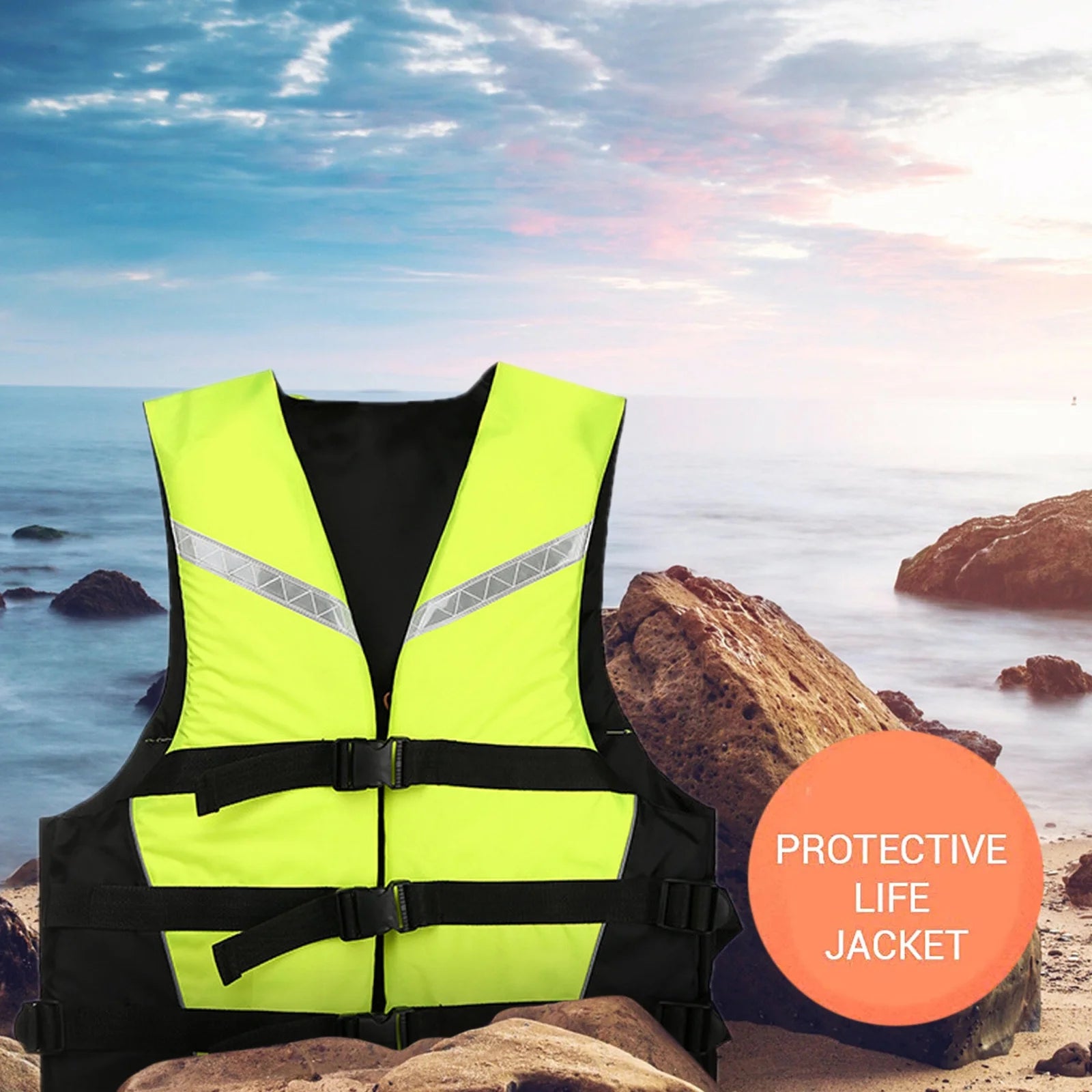 Life Jackets Water Sport Boating Swim Vest Z90026