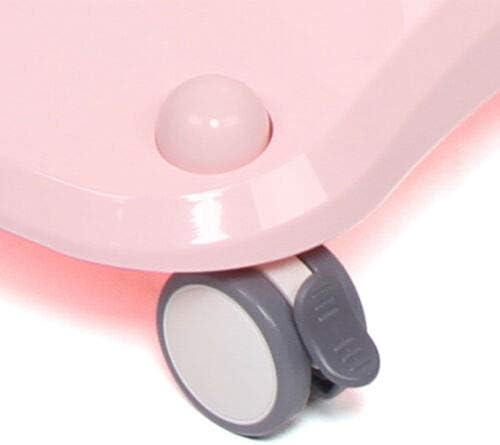Pink Rolling Trolley with Storage Tray G1351