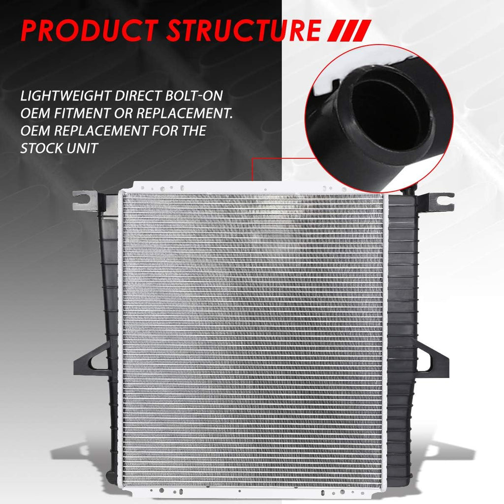 1-Row Cooling Radiator Aluminum Core R3977