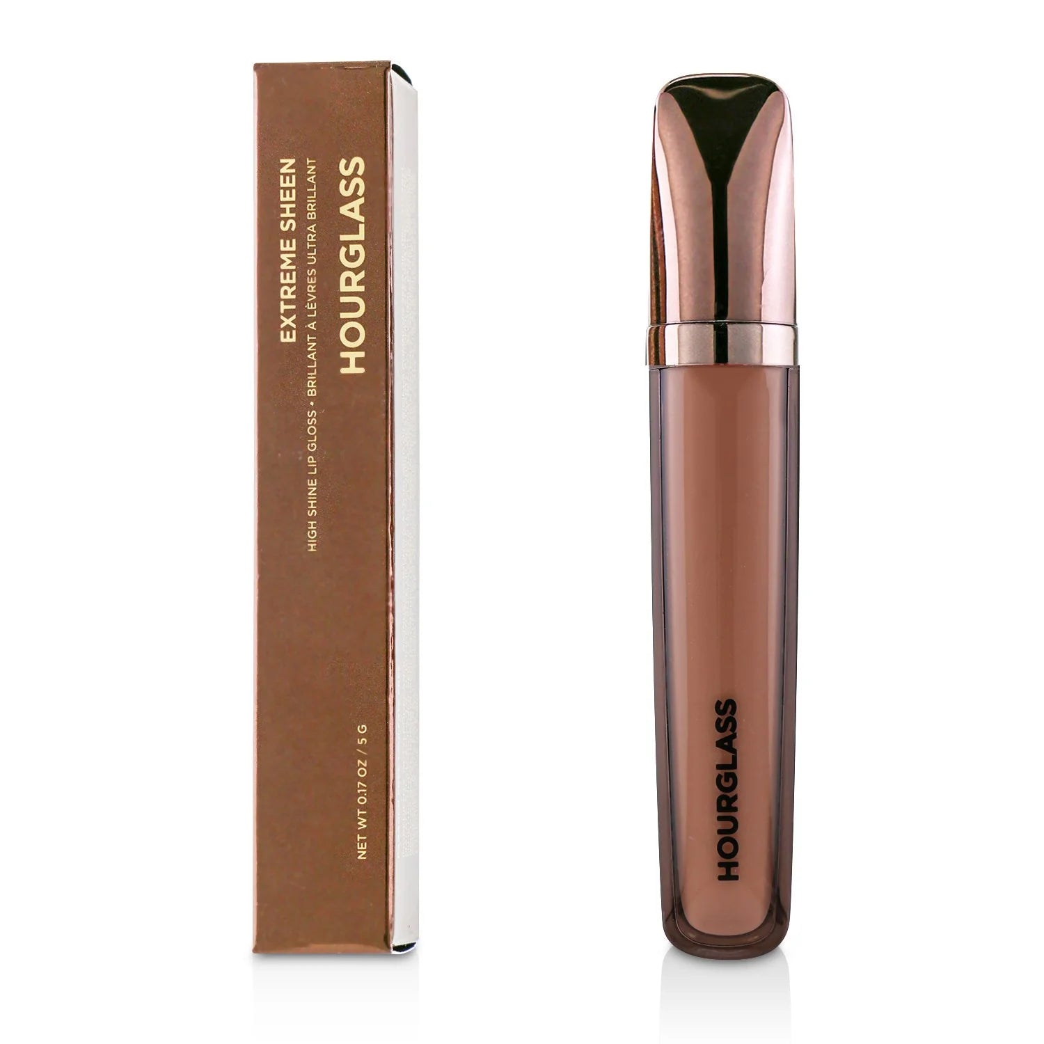 Metallic Rose Gold High Shine Lip Gloss G384