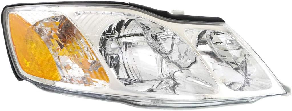 Headlight Assembly for Toyota Avalon 2000-2004 Driver Side with Bulbs E8976