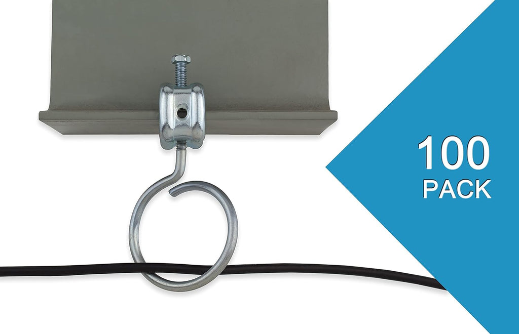 2 Inch Diameter Heavy Duty Bridle Rings with ¼”-20 Machine Thread F63542